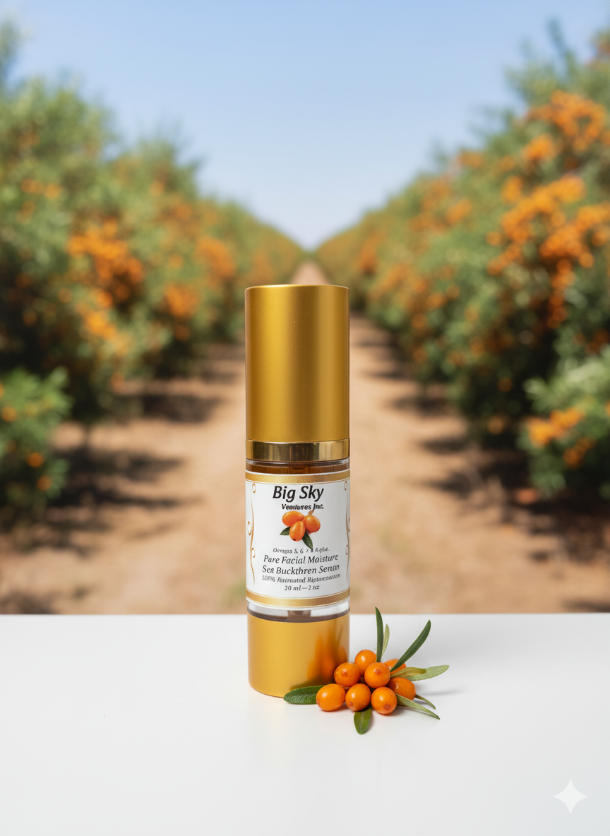 Big Sky Sea Buckthorn Face Serum Oil